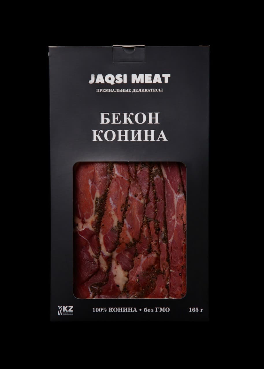 Бекон из конины — мясные деликатесы Jaqsi Meat