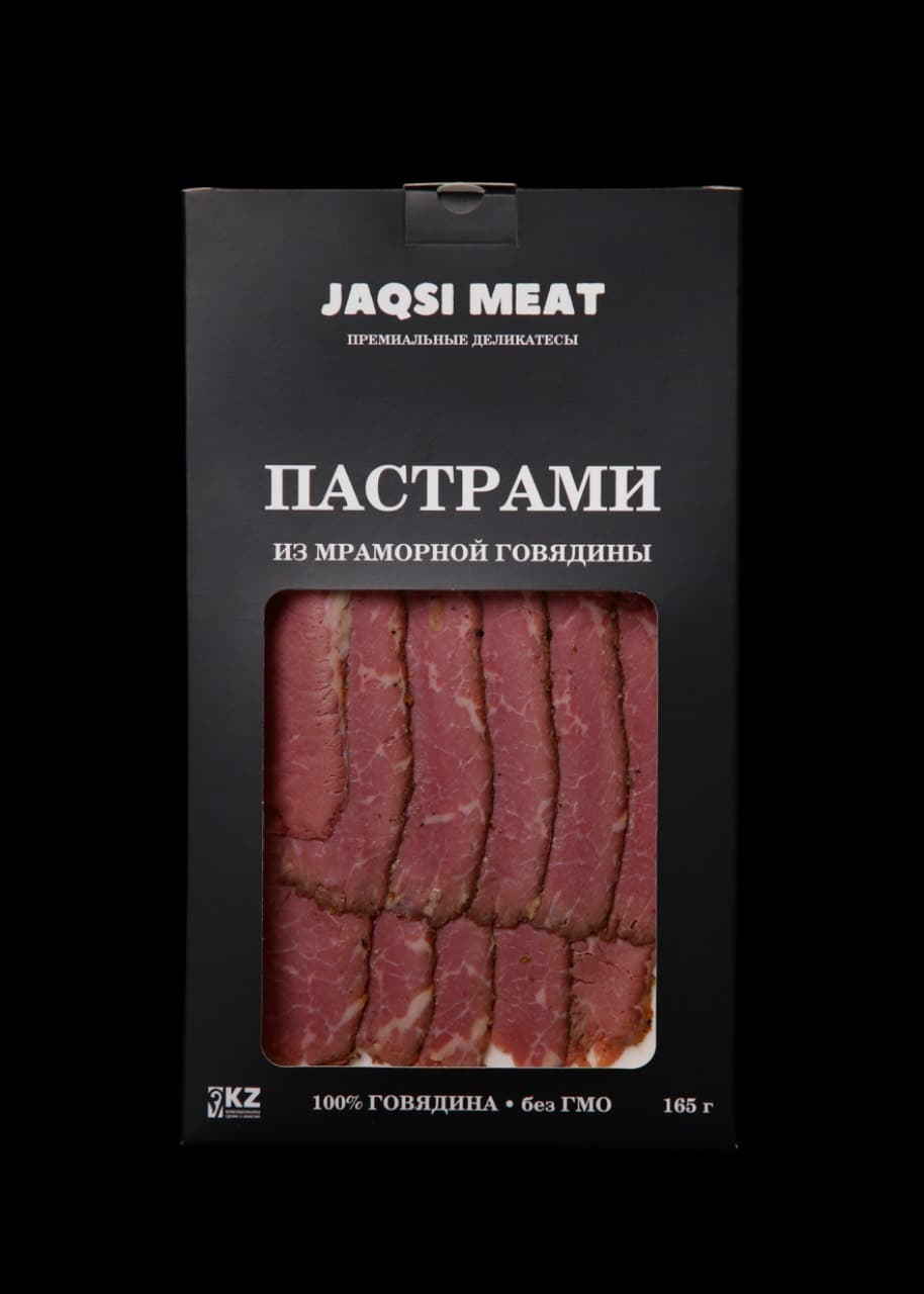 Пастрами из мраморной говядины — мясные деликатесы Jaqsi Meat